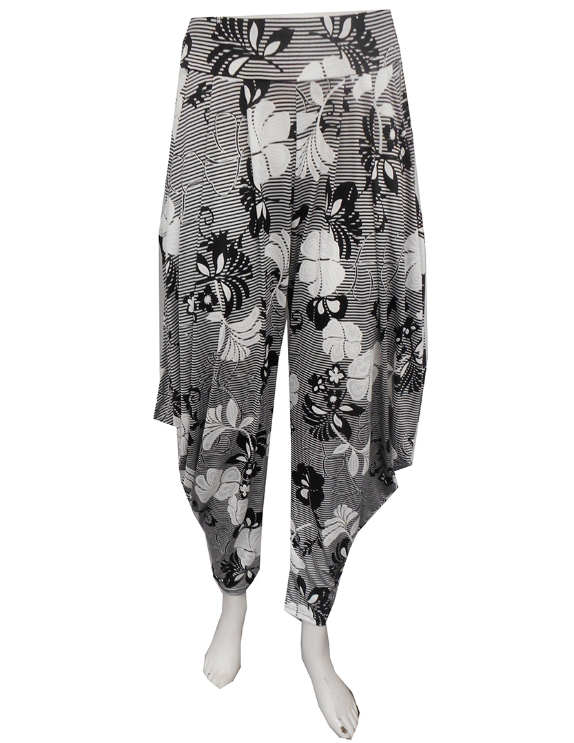 Rhianna Harem Soft Knit Pant - Print 534